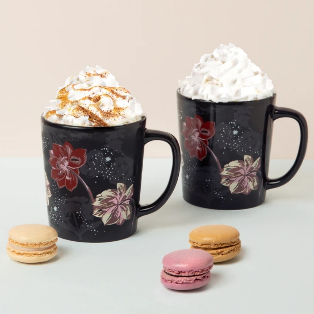2/$55! XO, SIENNA Floral‎ Twilight Mug Set
